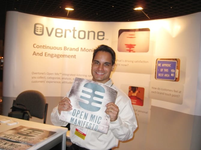 Overtone at Marketing Research Event